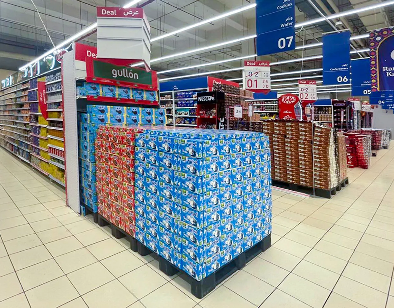 gullón retail display in Jordan · photo 9