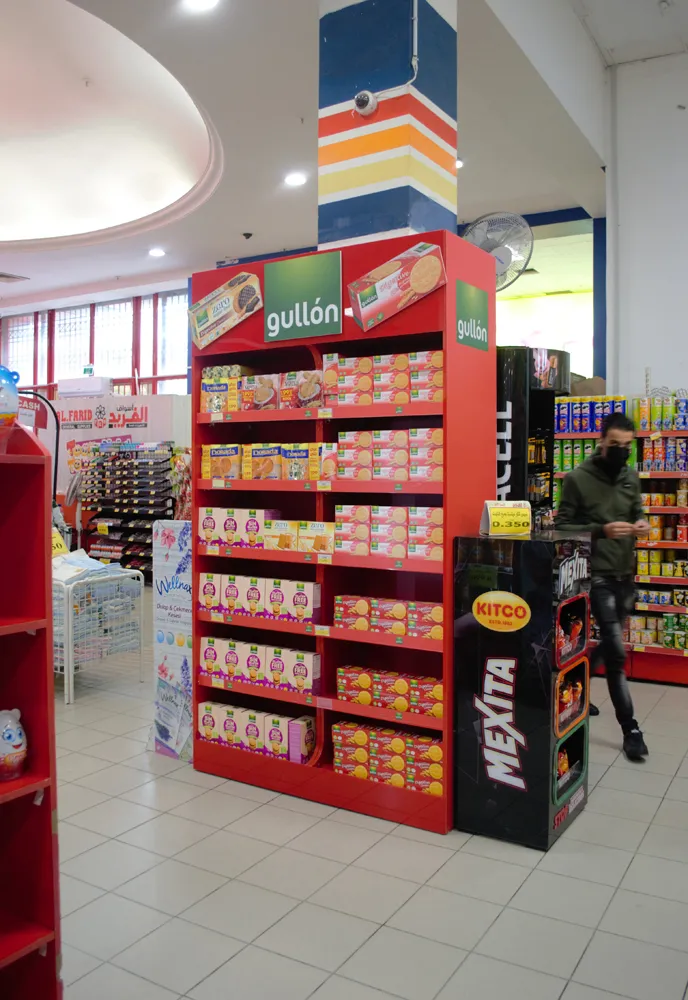 gullón retail display in Jordan · photo 27