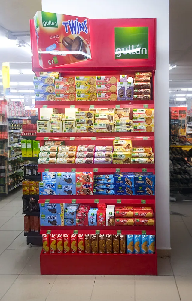gullón retail display in Jordan · photo 16