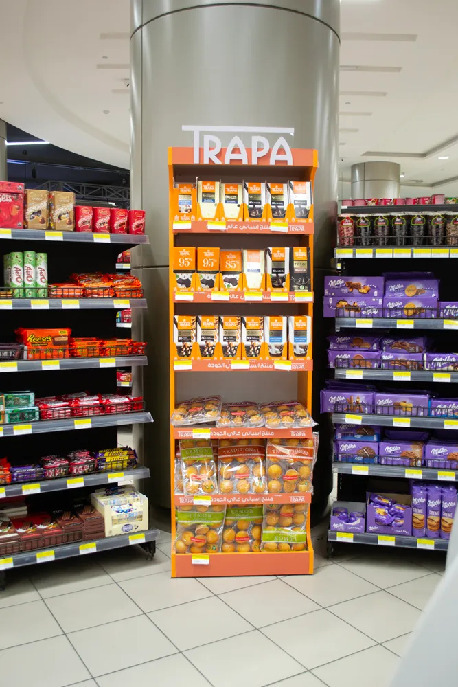 Trapa retail display in Jordan · photo 3