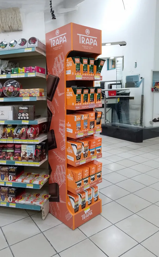 Trapa retail display in Jordan · photo 10