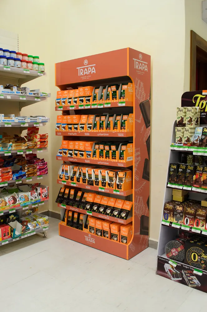 Trapa retail display in Jordan · photo 5
