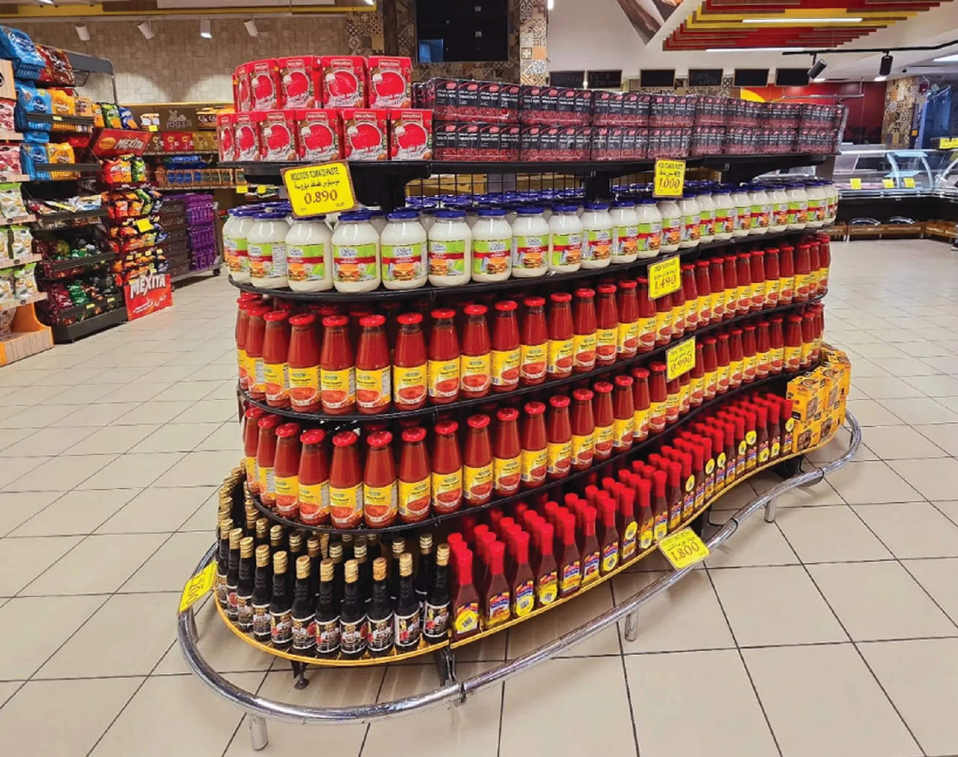More from our portfolio retail display in Jordan · photo 5