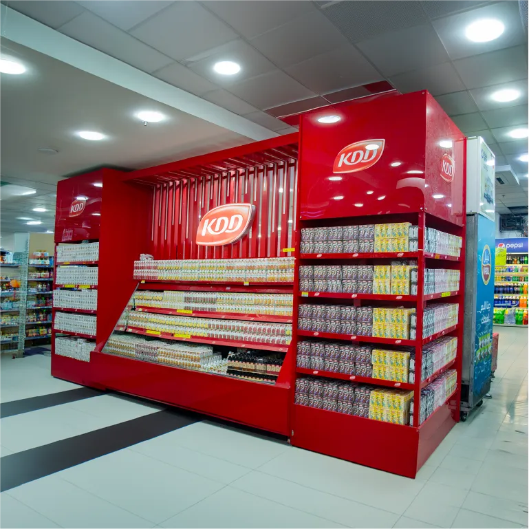 KDD retail display in Jordan · photo 1