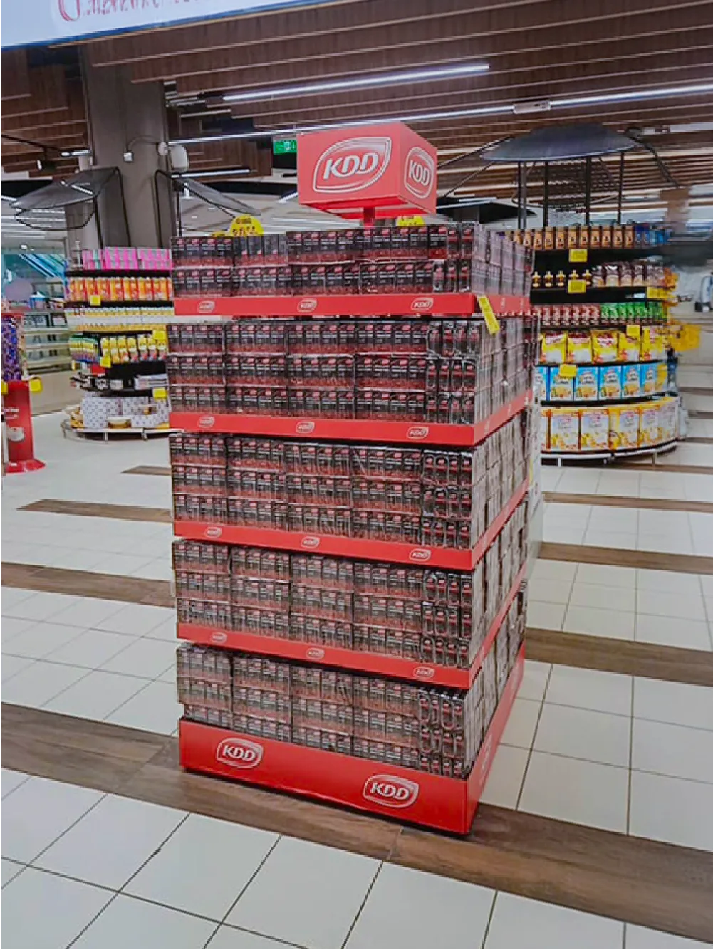 KDD retail display in Jordan · photo 15