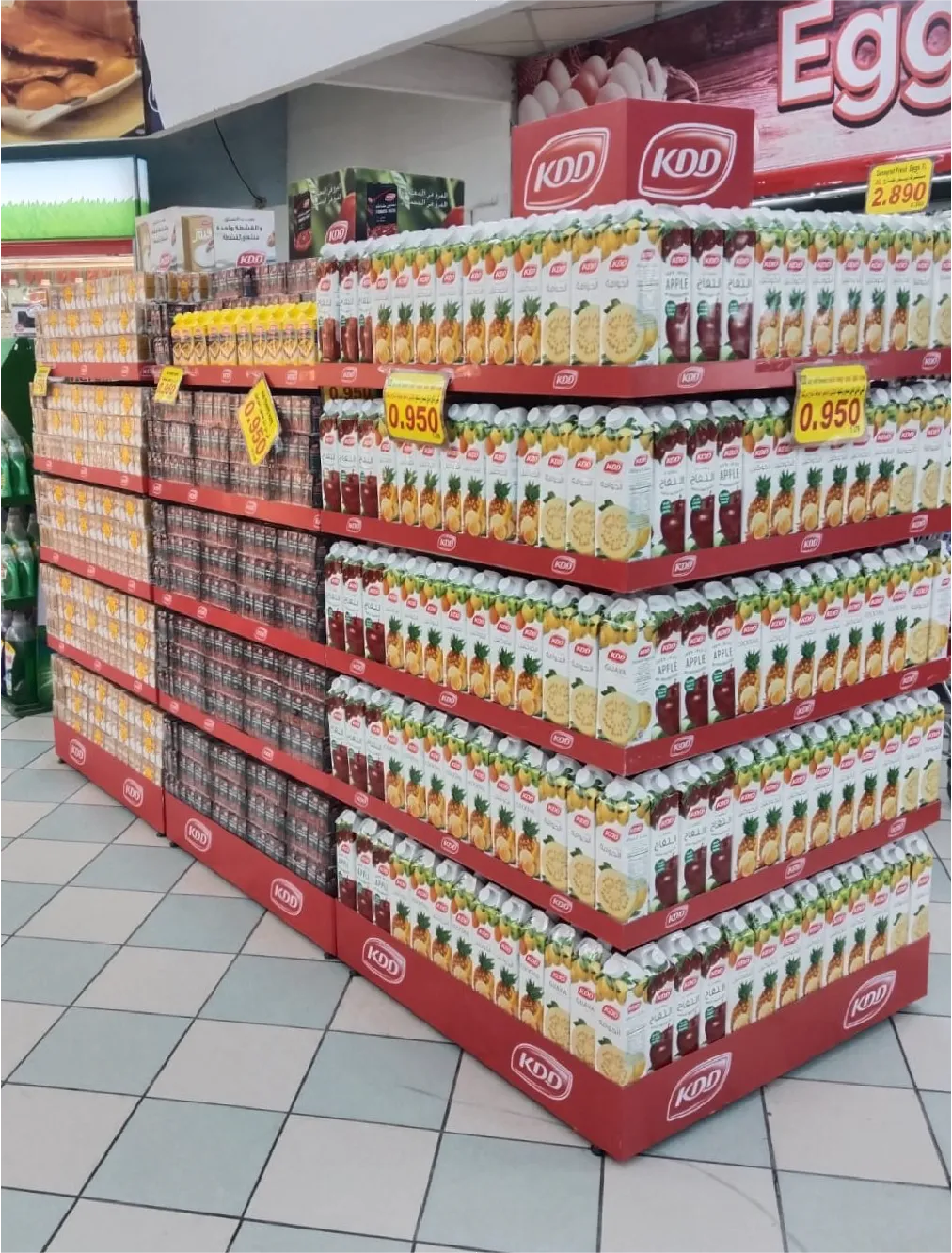 KDD retail display in Jordan · photo 18
