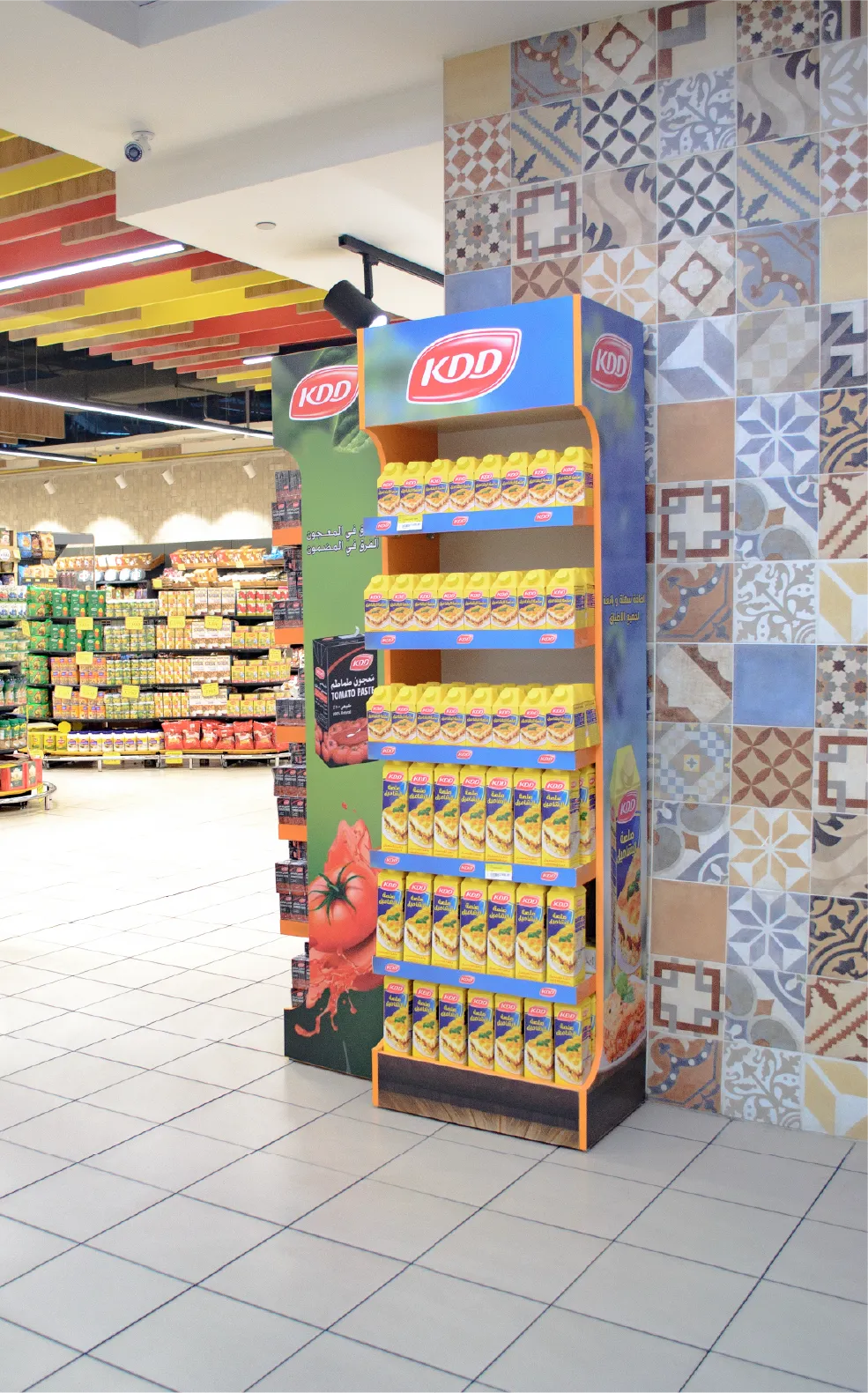 KDD retail display in Jordan · photo 12