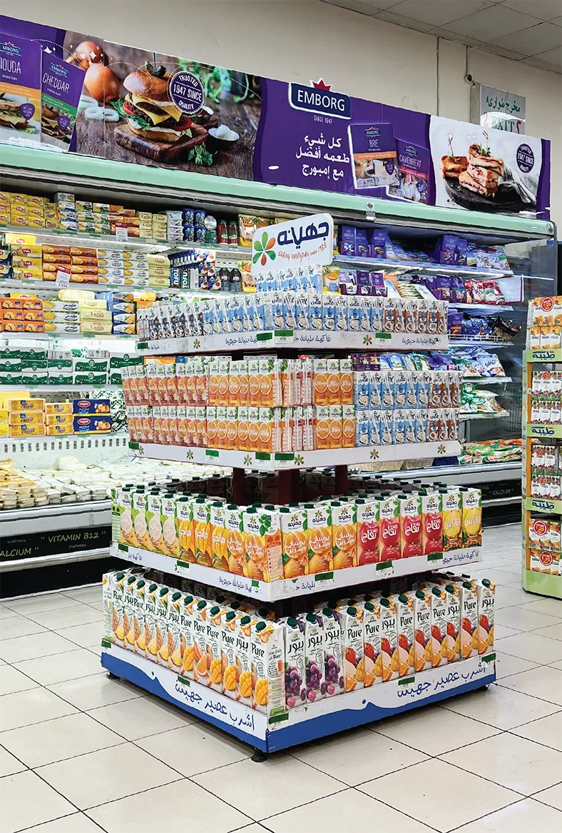 More from our portfolio retail display in Jordan · photo 2
